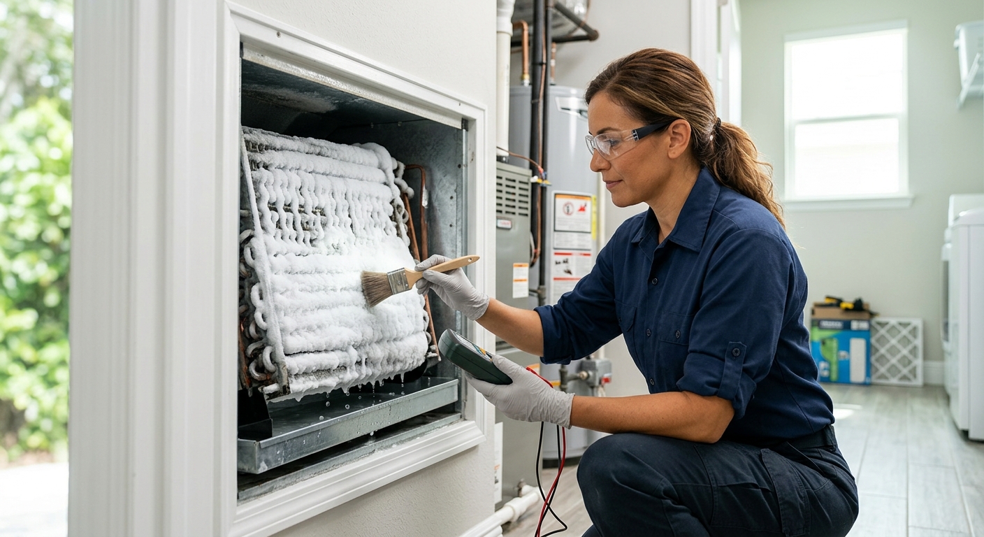 Why Is My AC Freezing Up?